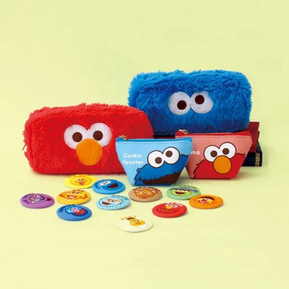 Sesame Street Elmo zipper pouch / pen case - Picture 9 of 10